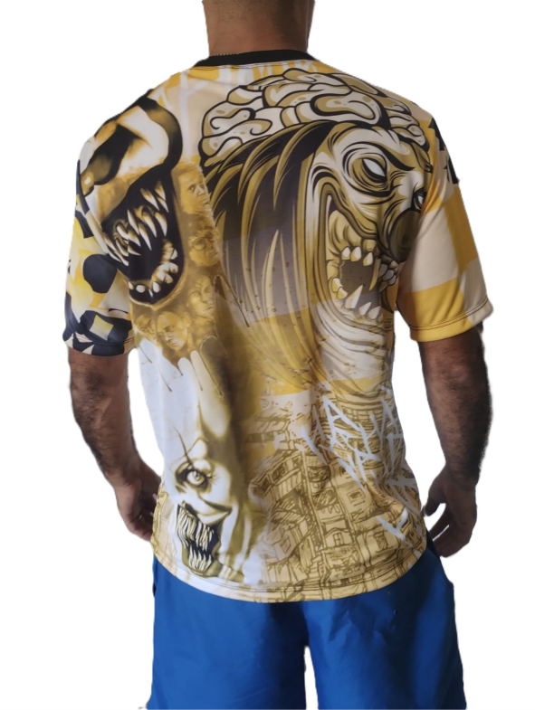 Camiseta de Quebrada – Yellow Chaos - Imagem 2