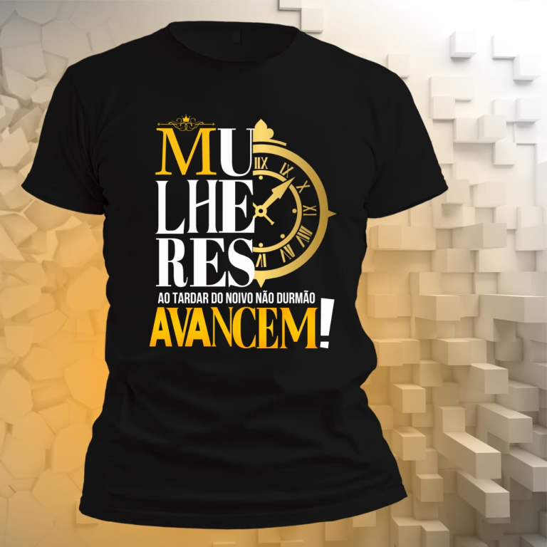 Camiseta Gospel – Mulheres, Avancem!