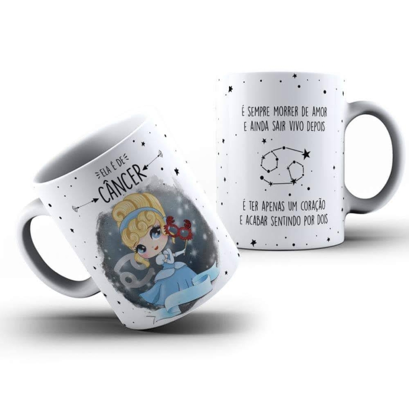 Caneca Signo Câncer